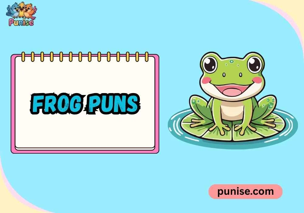 Quick & Quirky frog puns