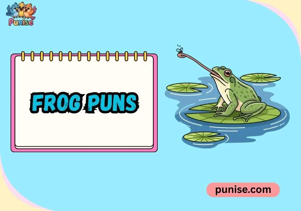 Shareable frog puns Jokes