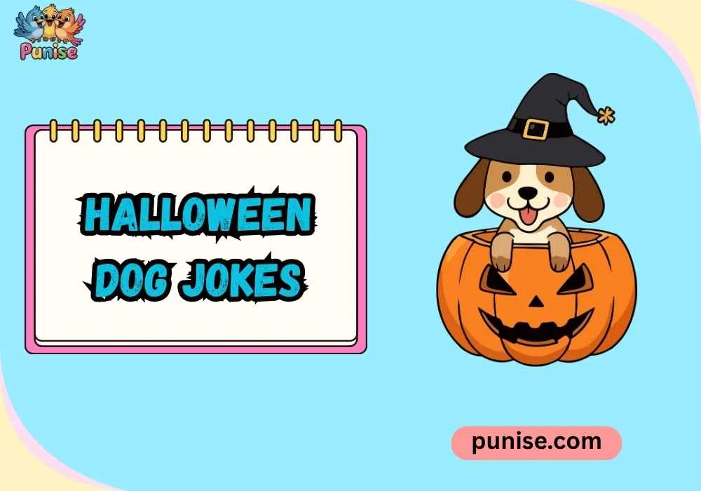 Punny Halloween Dog Lines