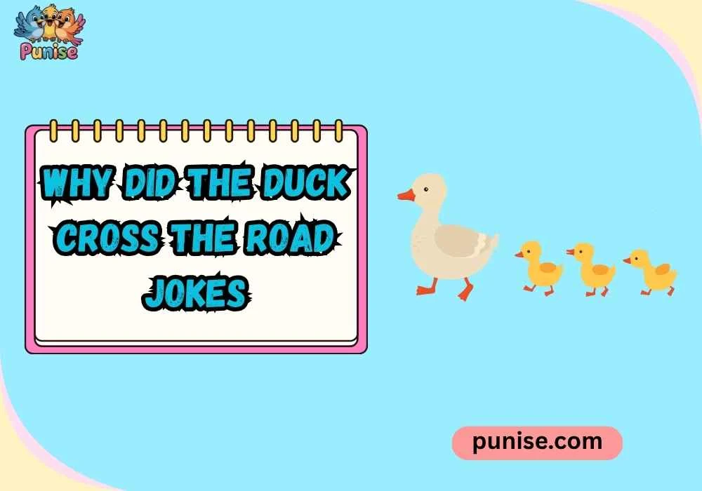 Witty why did the duck cross the road