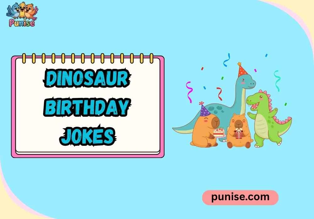Punny Dinosaur Birthday