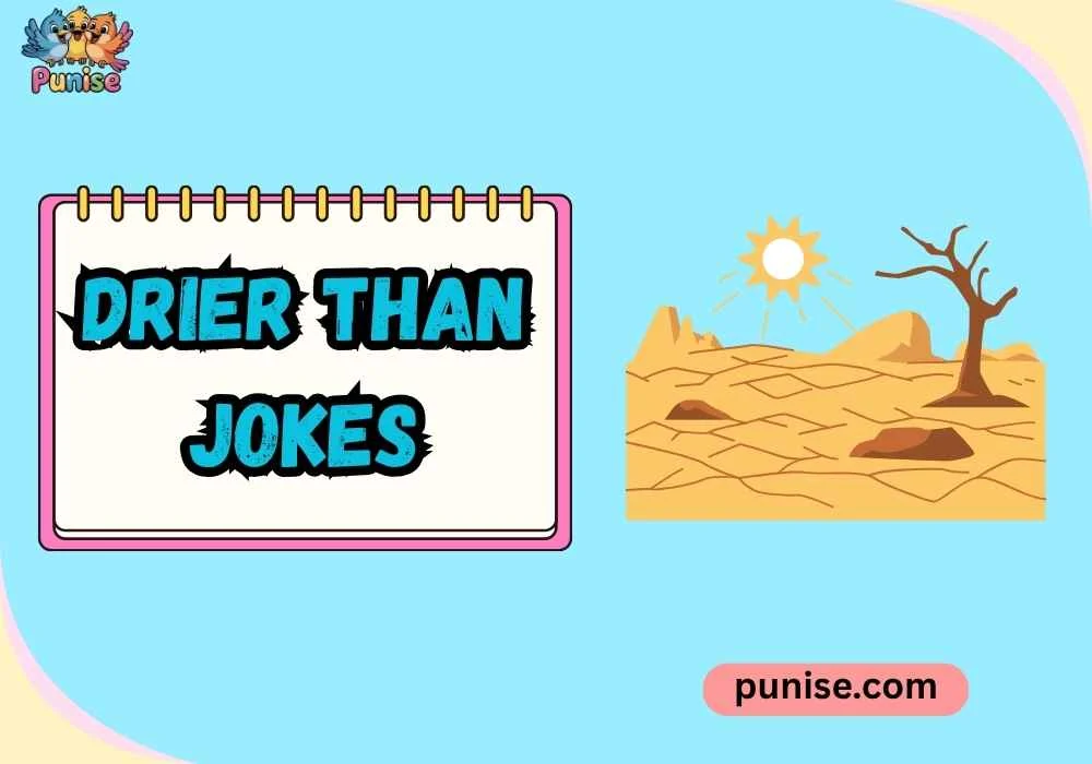 Punny Drier Than Jokes
