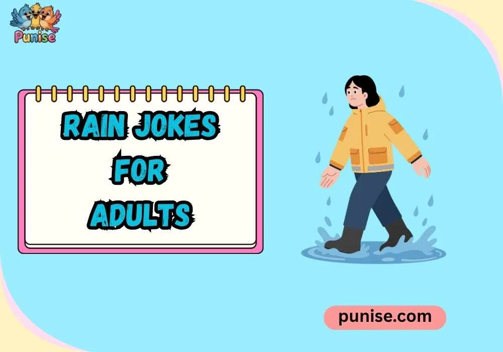 Punny Rain Jokes for Adults