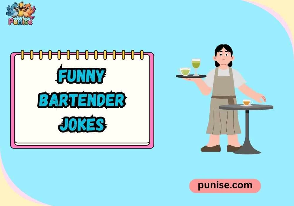 Quick & Quirky Funny Bartender 