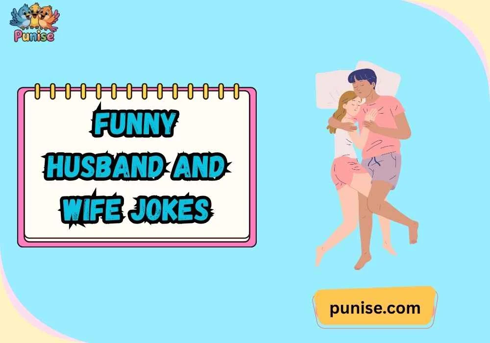 Witty funny husband and wife 